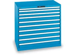 Ladenkast Code 1000x1023x725mm 10laden 200kg Ral5012