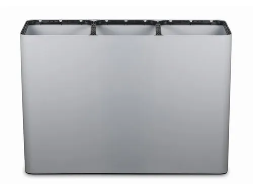 Afvalverzamelstation,3X100L,Romp Grijs