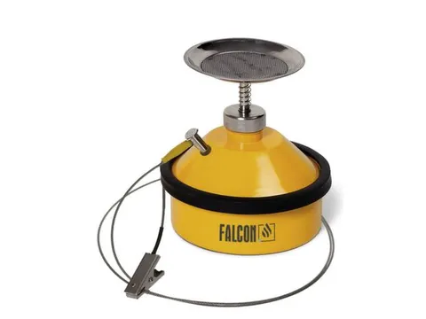 plunjerkan,m. dompelbord,m. aardaansluiting,staal,1l,HxØ 210x178mm