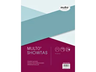 Showtas Multo 23-gaats Pp nerf 0.08mm A3 Formaat Landscape - 1