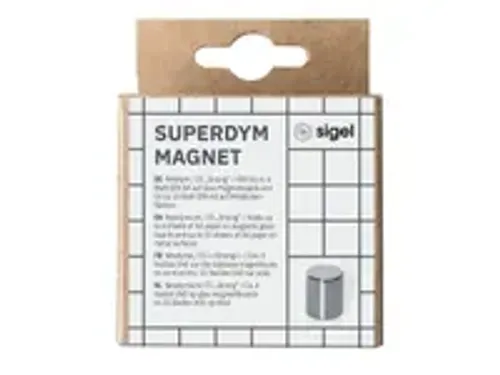 OUTLET magneten Be!board 8 stuks rond 8mm Zilver