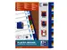 Intercalaires Oxford A4+ 11 trous 1-31 PP couleur