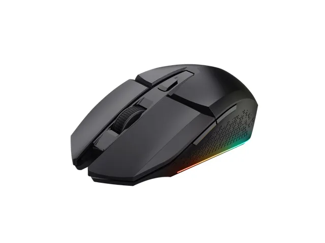 GXT 112 Felox LED-verlichte Gaming Muis Draadloos Zwart + Muismat