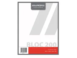 Kladblok Aurora 210x270mm blanco 200 vel 45gr