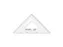 Tekendriehoek Standardgraph CONSTANT 45 graden 25 cm