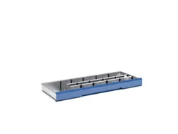 scheidings-/vakkenwanden,16vakken,v. front H 100/125mm