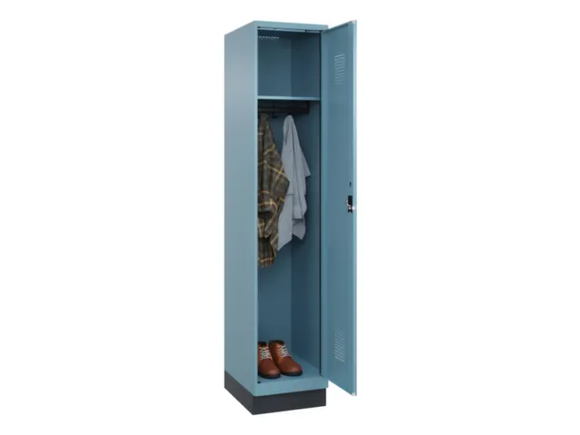 locker,HxBxD 1950x400x500mm,1vak,vak B 400mm,cil.-slot,sokkel