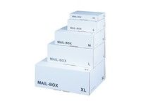 Verzenddoos XL 460x333x174mm wit/pk20