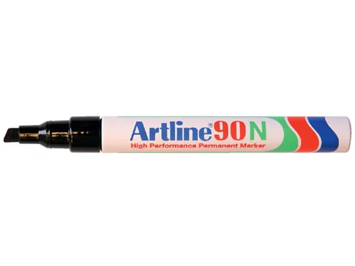 Viltstift Artline 90 schuin 2-5mm zwart