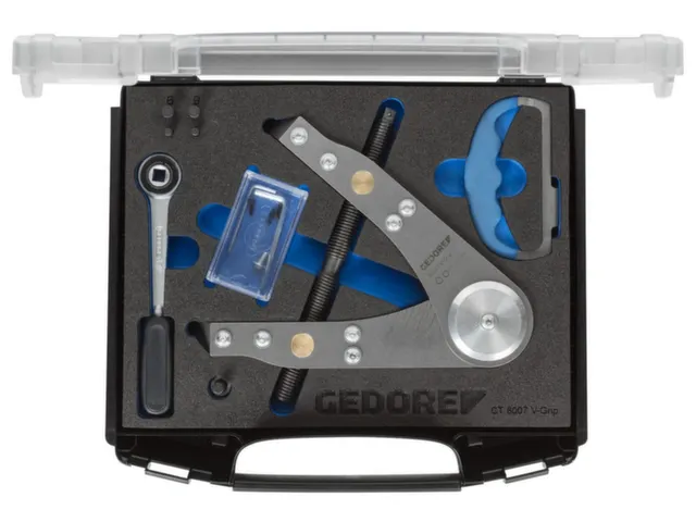 S 8007 V-GRIP montagetangen set in koffer
