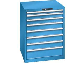 Ladenkast Code 850x717x725mm 8laden 75kg Ral5012 - 2
