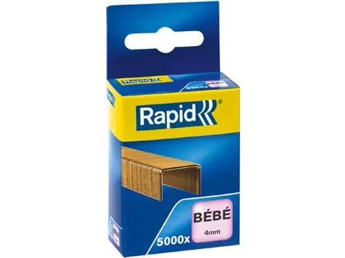 nietjes Bébé, verkoperd, doos van 5000 nietjes