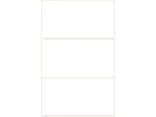 etiket Zweckform 98x51mm wit pakje a 84 etiketjes