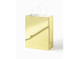 Cadeautas Folia goud kraft 24x31x12cm 20 stuks - 3