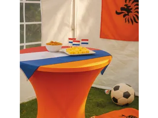Tafelrok BRASQ voor statafel 80cm oranje - 3