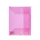 Elastomap Kangaro A4 PP transparant roze