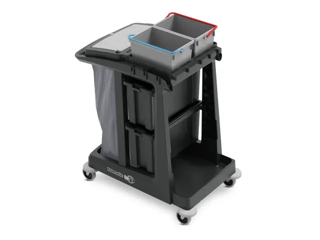 Werkwagen ReFlo ECO-Matic E M2 met 2x10L emmers