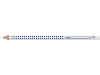 Kleurpotlood Faber-Castell Jumbo GRIP "H&T" wit - 2