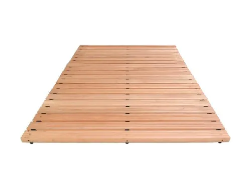 Vloerrooster Beukenhout Geribbeld Din R11 Pvc Ommanteling B 1000mm