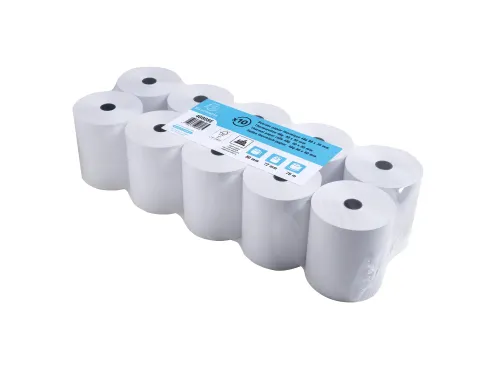 Rollen Voor Kastickets 80x80x12x76, 1 Thermische Laag 55g