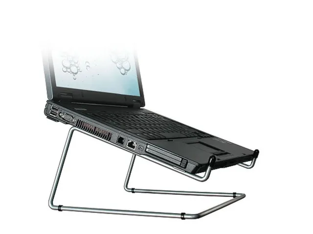 Laptopstandaard R-Go Steel Office Zilver voor laptops 10-22 inch