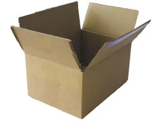 Verzenddoos anderhalve golf 4,5 mm bruin 305 x 215 x 150 mm - 2