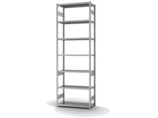 magazijnstelling,grondveld,HxBxD 3000x1060x435mm,vakl. 145kg - 2