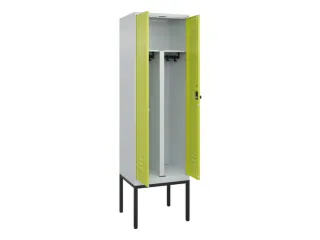 PBM-locker,HxBxD 2120x600x500mm,2vak,vak B 300mm,draaigrendel - 2