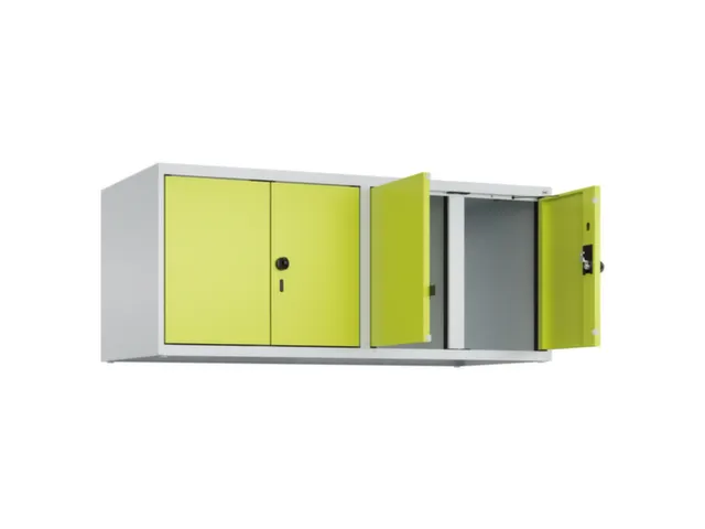 opzetkast,v. locker voor scheiding van kleding,4vak.,vak B 300mm