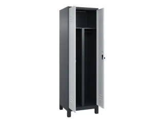 PBM-locker,HxBxD 1950x600x500mm,2vak,vak B 300mm,draaigrendel - 2
