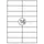 Etiket Quantore 105x37mm Wit 1600st