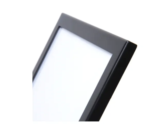 Office Magnetische Menustandaard met Acryl Vak A4 Zwart