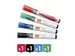 Viltstift Nobo Whiteboard Liquid Ink Drymarker Assorti 3mm à 4st