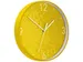 Wandklok Leitz WOW Ø29cm geel
