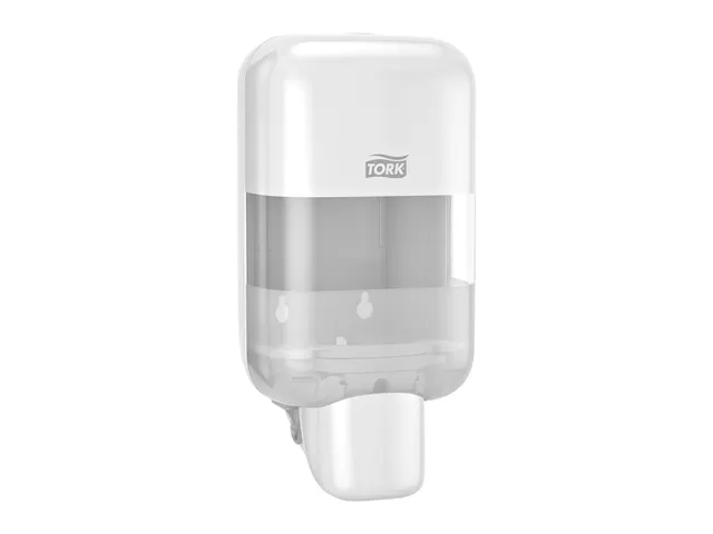 Tork 565200 Elevation Mini Zeep en Handdesinfectie Dispenser S5 Wit