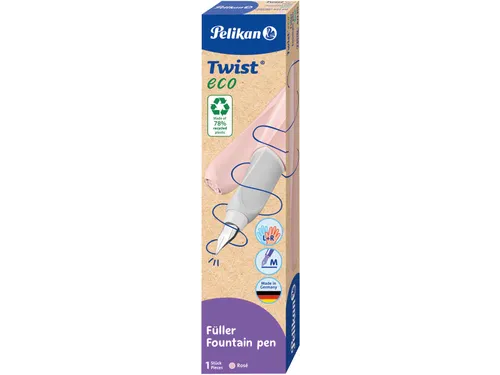 Twist vulpen Eco, met vulling, rosé