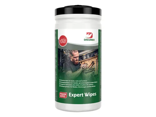 Reinigingsdoek Dreumex Expert Wipes bus 90 stuks wit