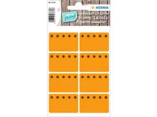Etiket Herma 3774 26x40mm Diepvries Oranje 48 stuks - 3