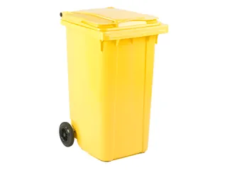 Mini-container 240 Liter Geel - 1