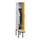 locker met bank,HxBxD 2120x300x815mm,1vak,vak B 300mm,draaigrendel
