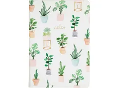 Notitieboek Èccolo Succulent lijn ca.15x20cm 80gr. 256pag.