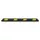 parkeerplaatsbegrenzing,B 1800mm,recyclebaar rubber,zwart/geel