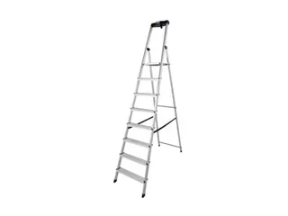 Lichte Universele Ladders Aluminium Kunststof 8treden - 5