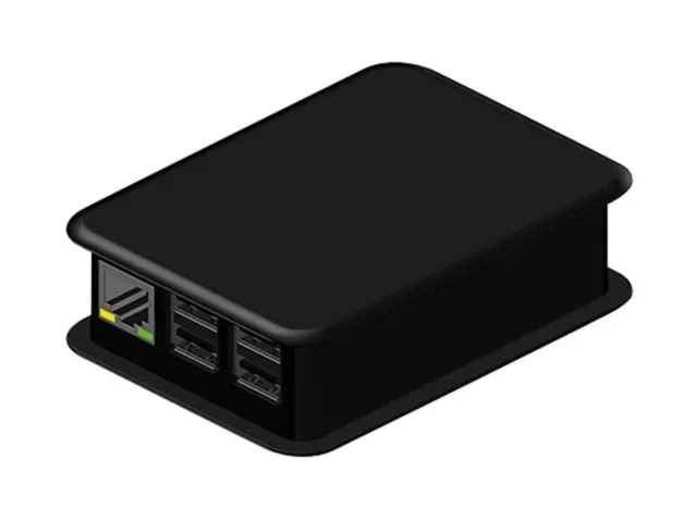 Behuizing Voor Raspberry Pi 3 - Zwart