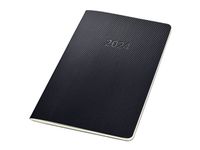 Maandagenda Conceptum A5 2024 (NL/FR/EN/DU) zwart Softcover