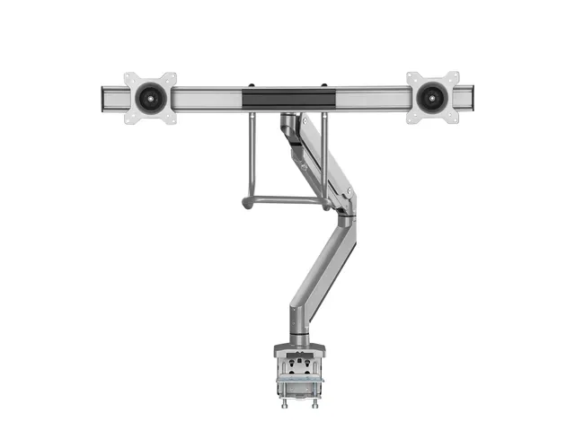 Newstar Monitorarm 2 Schermen Zilver Met Hendel D775dxsilver