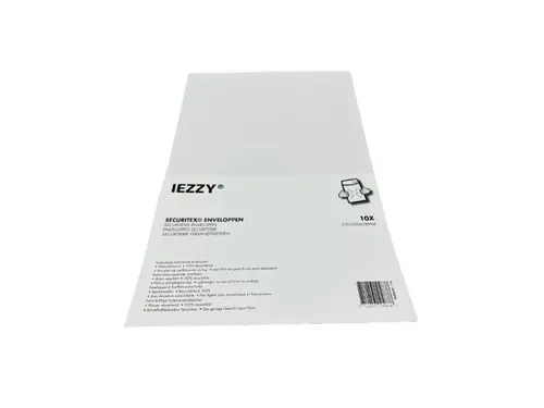 Securitex envelop IEZZY 250x350x38mm 10 stuks