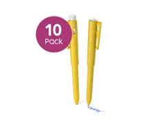 P950 Freezer DetectaPen met clip geel blauwe inkt 10 stuks