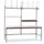 complete paktafel,HxBxD 690-960x2000x800mm,blad lichtgrijs