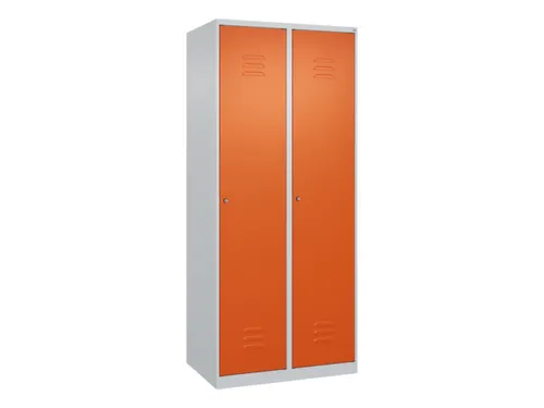 locker voor scheiding van kleding,HxBxD 1850x800x500mm,2vak